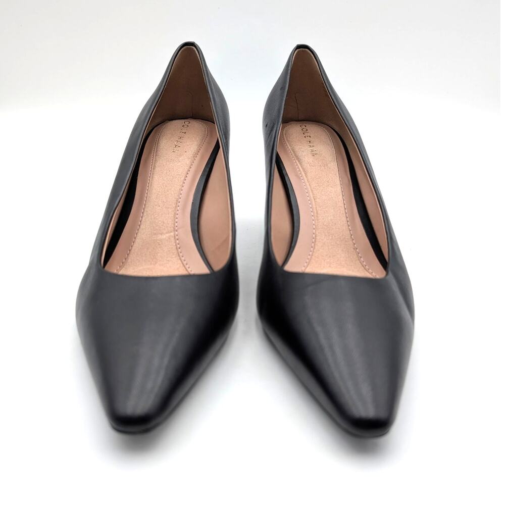 Cole Haan The Go-To Janey Pointed Toe Pump Women's Black Size US10B EU40.5 - Picture 2 of 10